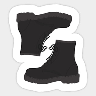 Chunky Boots Sticker